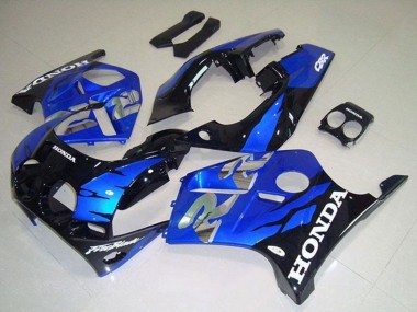 Purchase 1988-1989 Honda CBR250RR MC19 Motorcycle Fairings - Blue Glossy Black Canada