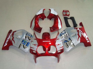Purchase 1988-1989 Honda CBR250RR MC19 Motorcycle Fairings - Silver White Red Canada