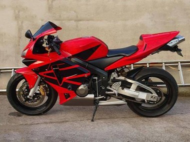 Purchase 1991-1994 Honda CBR600 F2 Motorcycle Fairings - Red Matte Black Canada