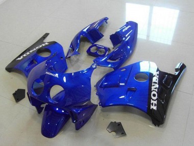 Purchase 1990-1998 Honda CBR250RR MC22 Motorcycle Fairings - Blue Glossy Black White Decals Canada