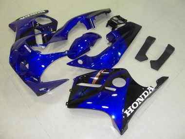 Purchase 1990-1998 Honda CBR250RR MC22 Motorcycle Fairings - Blue Glossy Black White Decal Canada