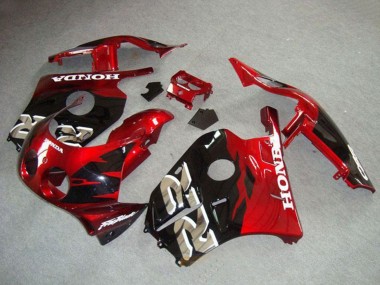 Purchase 1990-1998 Honda CBR250RR MC22 Motorcycle Fairings - Red Glossy Black Canada