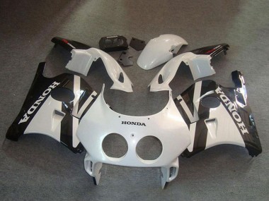 Purchase 1990-1998 Honda CBR250RR MC22 Motorcycle Fairing Kits - White Glossy Black Canada