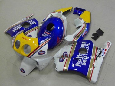 Purchase 1990-1998 Honda CBR250RR MC22 Motorcycle Fairings - White Blue Yellow Rothmans Canada