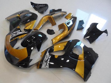Purchase 1996-2000 Suzuki GSXR 600 Motorcycle Fairings - Gold Black Canada