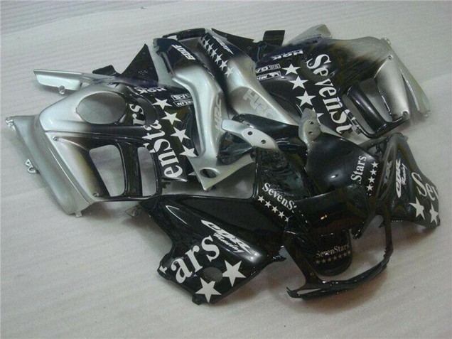 1995-1996 Honda CBR600 F3 Motorcycle Fairings - Silver Glossy Black SevenStars Canada