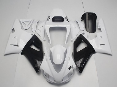 Purchase 1998-1999 Yamaha YZF R1 Motorcycle Fairings - Pearl White Black Canada