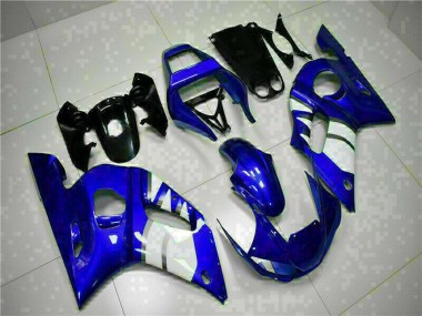 Purchase 1998-2002 Yamaha YZF R6 Motorcycle Fairings - Blue White Canada