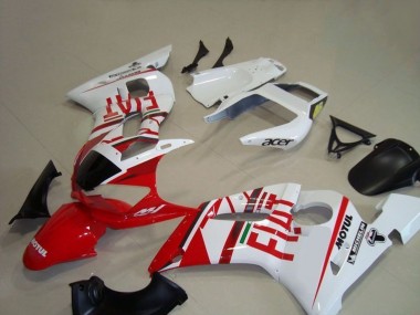 Purchase 1998-2002 Yamaha YZF R6 Motorcycle Fairings - White Red Fiat Motul Michelin Canada
