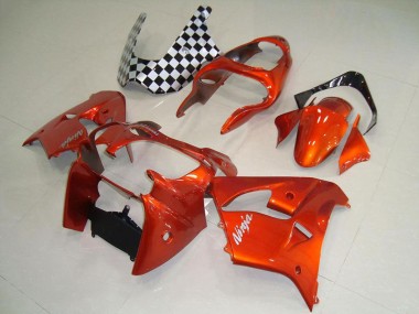 Purchase 2000-2001 Kawasaki ZX9R Motorcycle Fairings - Orange Canada