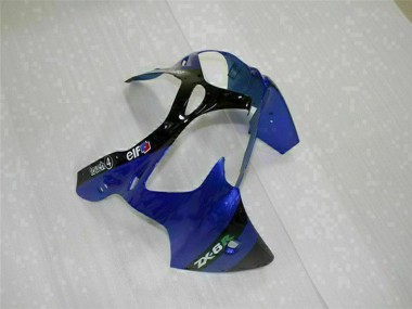 Purchase 2000-2002 Kawasaki ZX6R Motorcycle Fairings - Blue Glossy Black Elf Bridgestone Canada