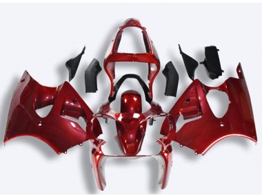 Purchase 2000-2002 Kawasaki ZX6R Motorcycle Fairings - Red Canada