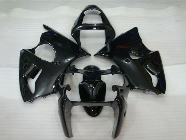 2000-2002 Kawasaki ZX6R Motorcycle Fairings - Glossy Black Canada