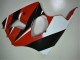 2000-2002 Kawasaki ZX6R Motorcycle Fairings - White Red Glossy Black Canada
