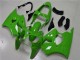 2000-2002 Kawasaki ZX6R Motorcycle Fairings - Green Black Canada