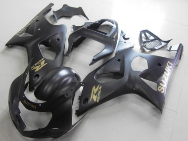 Purchase 2000-2002 Suzuki GSXR 1000 Motorcycle Fairings - Matte Black Gold Decal Canada