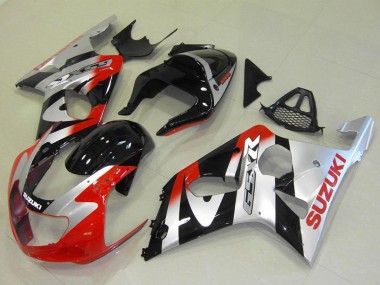 Purchase 2000-2002 Suzuki GSXR 1000 Motorcycle Fairings - Silver Red Glossy Black Canada