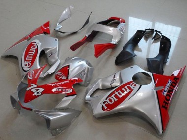 Purchase 2000-2006 Honda VTR1000 Motorcycle Fairings - Silver Red Fortuna 74 Canada