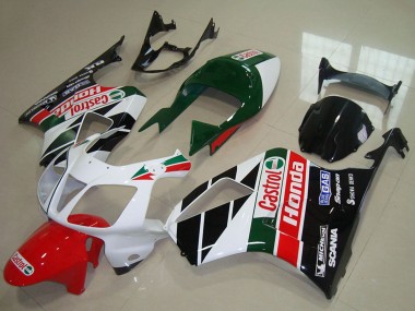 Purchase 2000-2006 Honda VTR1000 Motorcycle Fairing Kits - White Red Green Glossy Black Castrol Canada