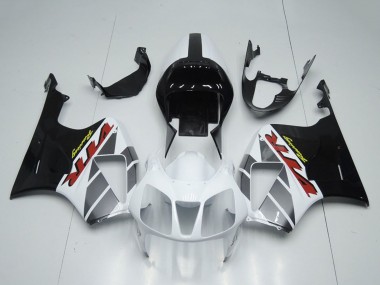 Purchase 2000-2006 Honda VTR1000 Motorcycle Fairings - White Glossy Black Canada