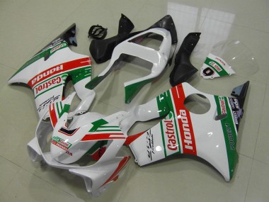 Purchase 2001-2003 Honda CBR600 F4i Motorcycle Fairings - White Red Green Castrol Canada