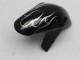 2001-2003 Suzuki GSXR 600/750 Motorcycle Fairings - Glossy Black Silver Flame Canada