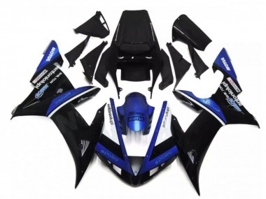 Purchase 2002-2003 Yamaha YZF R1 Motorcycle Fairings - Black White Blue Canada