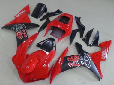 Purchase 2002-2003 Yamaha YZF R1 Motorcycle Fairings - Red Matte Black Canada