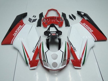 Purchase 2003-2004 Ducati 749 Motorcycle Fairings - White Red Green Glossy Black Canada