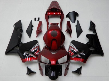 Purchase 2003-2004 Honda CBR600RR Motorcycle Fairing - Red Silver Glossy Black Canada