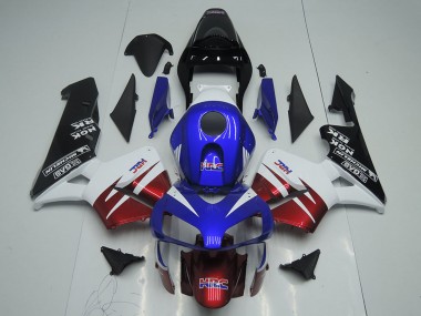 Purchase 2003-2004 Honda CBR600RR Motorcycle Fairings - White Red Blue Glossy Black HRC Canada
