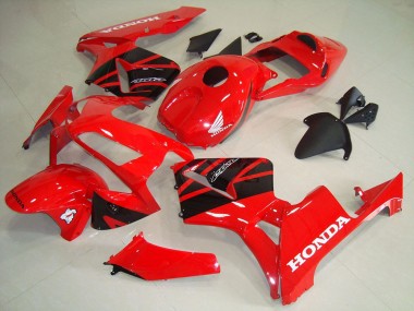 Purchase 2003-2004 Honda CBR600RR Abs Fairings - Red Glossy Black Canada