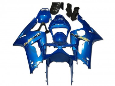 Purchase 2003-2004 Kawasaki ZX6R Motorcycle Fairings - Green White Black Silkolene Canada