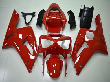 Purchase 2003-2004 Kawasaki ZX6R Motorcycle Fairing Kits - Red Canada