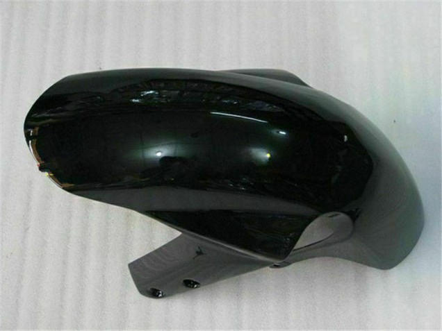2003-2004 Suzuki GSXR 1000 Motorcycle Fairings - Glossy Black Gold Flame Canada
