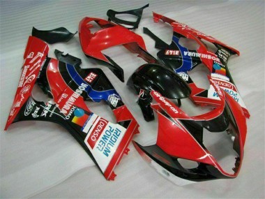 Purchase 2003-2004 Suzuki GSXR 1000 Motorcycle Fairings - Red Black Blue Yoshimura Canada