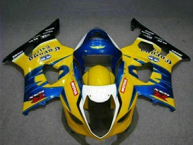 Purchase 2003-2004 Suzuki GSXR 1000 Motorcycle Fairings - Yellow Blue White Red Corona Motul Canada