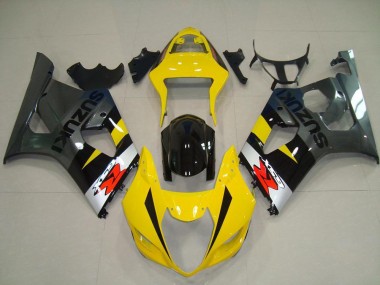 Purchase 2003-2004 Suzuki GSXR 1000 Motorcycle Fairings - Yellow Silver Grey Black Red Canada