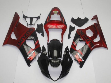 Purchase 2003-2004 Suzuki GSXR 1000 Motorcycle Fairing - Red Glossy Black Canada