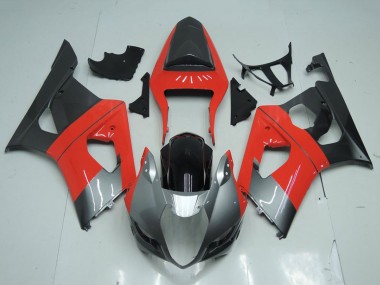 Purchase 2003-2004 Suzuki GSXR 1000 Motorcycle Fairing - Red Silver Black Canada