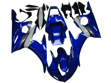 Purchase 2003-2004 Yamaha YZF R6 Motorcycle Fairing - Blue White Canada