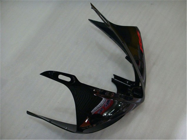 2003-2004 Yamaha YZF R6 Motorcycle Fairings - Glossy Black Matte Black Red Decals Canada