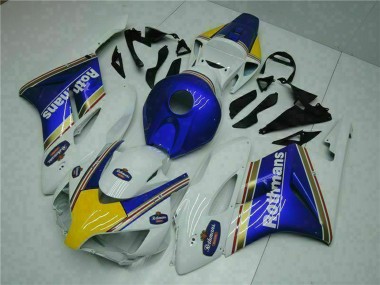 Purchase 2004-2005 Honda CBR1000RR Motorcycle Fairing - White Blue Yellow Rothmans Canada