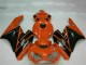 2004-2005 Honda CBR1000RR Motorcycle Fairings - Orange Glossy Black Canada