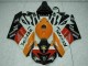 2004-2005 Honda CBR1000RR Motorcycle Fairings - Orange White Red Black Repsol Canada