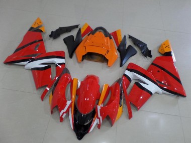Purchase 2004-2005 Kawasaki ZX10R Motorcycle Fairings - Orange Black and White Canada