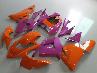 Purchase 2004-2005 Kawasaki ZX10R Motorcycle Fairings - Orange and Pink Canada
