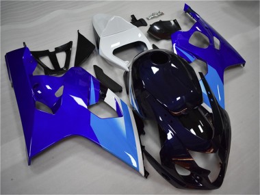 Purchase 2004-2005 Suzuki GSXR 600/750 Motorcycle Fairing - White Blue Black Canada