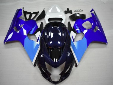 Purchase 2004-2005 Suzuki GSXR 600/750 Motorcycle Fairing - White Blue Black Canada