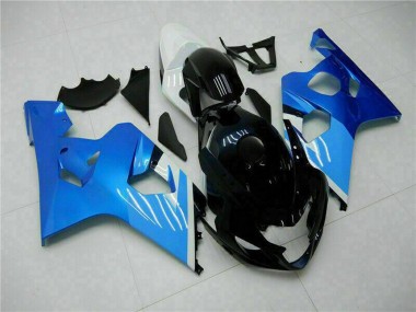 Purchase 2004-2005 Suzuki GSXR 600/750 Motorcycle Fairings - White Blue Black Canada